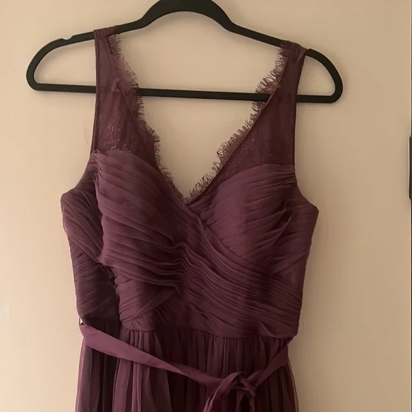 Hitherto Purple Long Dress, size 10 - Picture 2 of 6